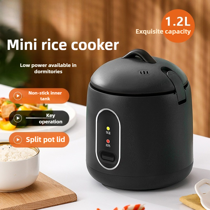 Baby Rice Food - 1.2L Mini Rice Cooker, Dormitory Low