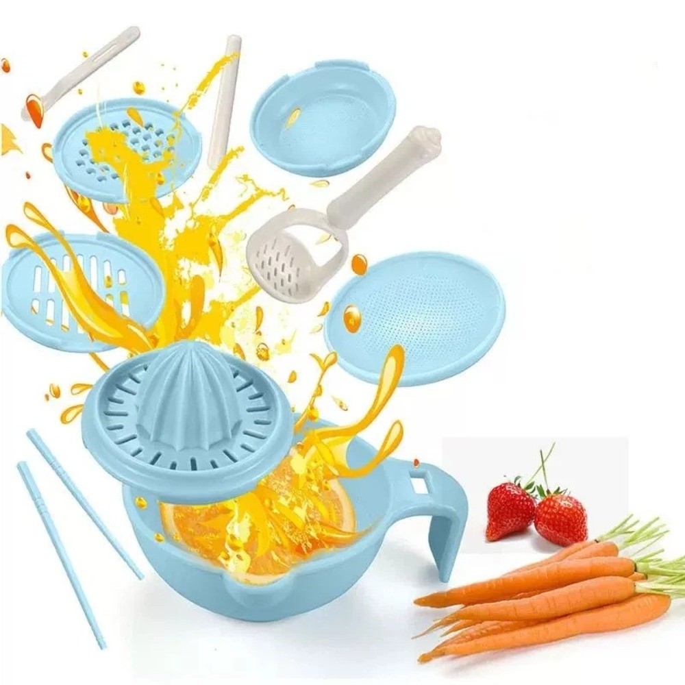 Baby Food Bowl - Solid color Baby Food Grinding Bowl