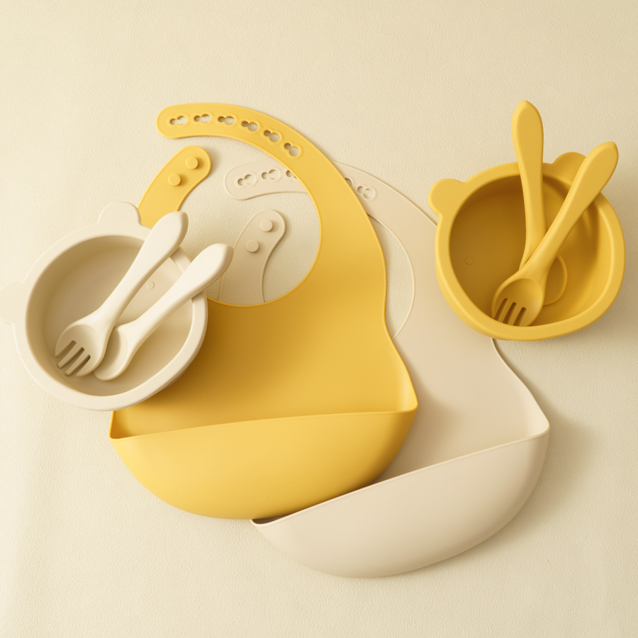 Baby Food Bowl - Wholesale Silicone Children Tableware Baby Feeding