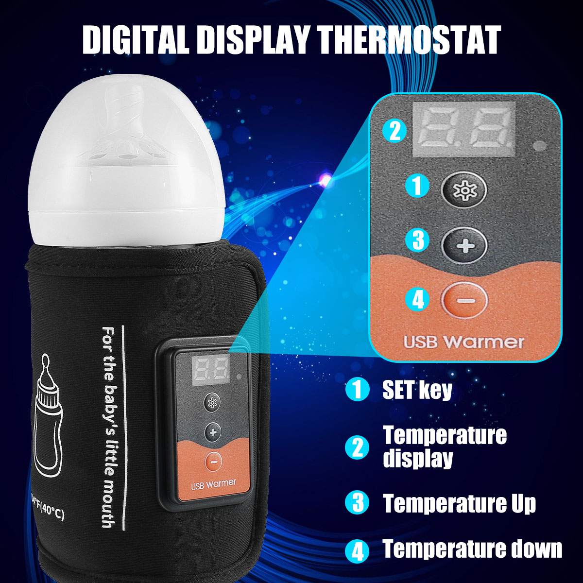 Baby Bottle Warmer USB Powered - Baby Food Stuff review and price