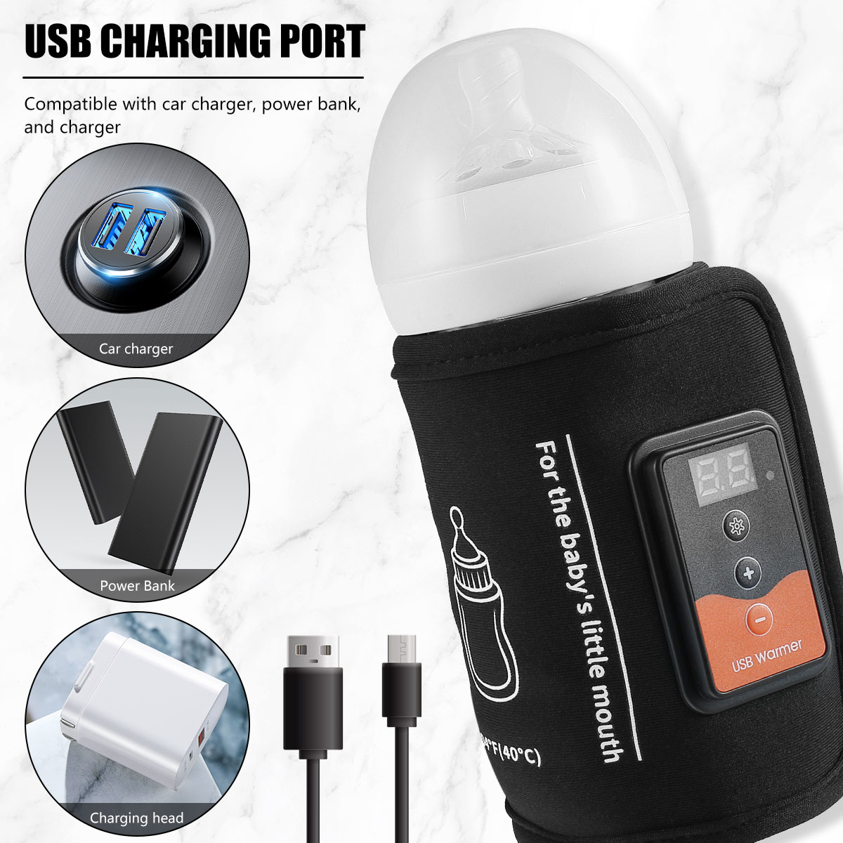 Baby Bottle Warmer USB Powered - Baby Food Stuff review and price