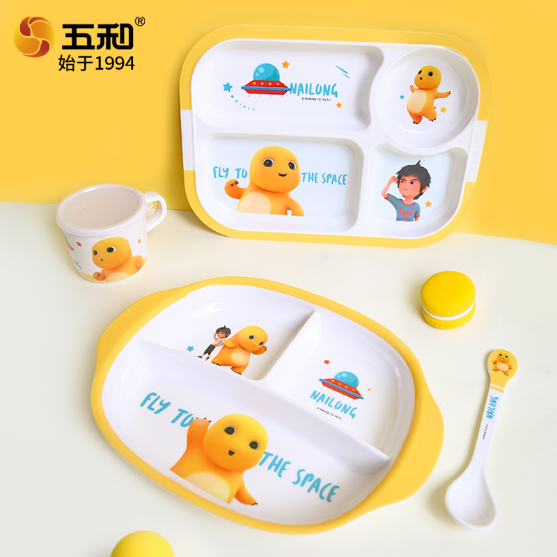 NAILONG Cute Tableware Anime t - Baby Rice Food review and price