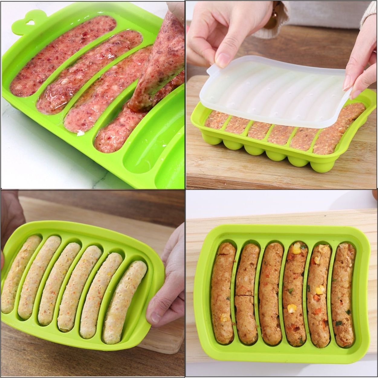 Food Grade Silicone Sausage Mo - Baby Food Dogs review and price