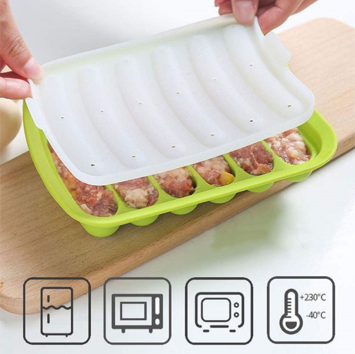 Food Grade Silicone Sausage Mo - Baby Food Dogs review and price