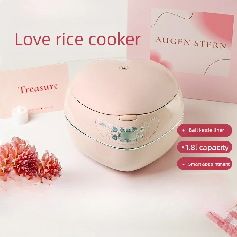 Pink 1.8L 300w Heart-shaped Ri - Baby Rice Food review and price