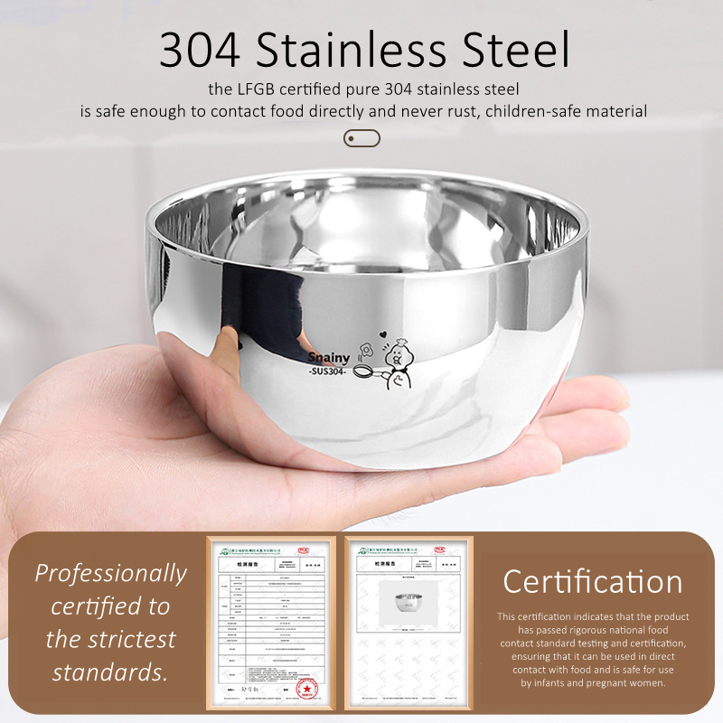 330ml/400ml/530ml Capacity 304 - Baby Food Bowl review and price