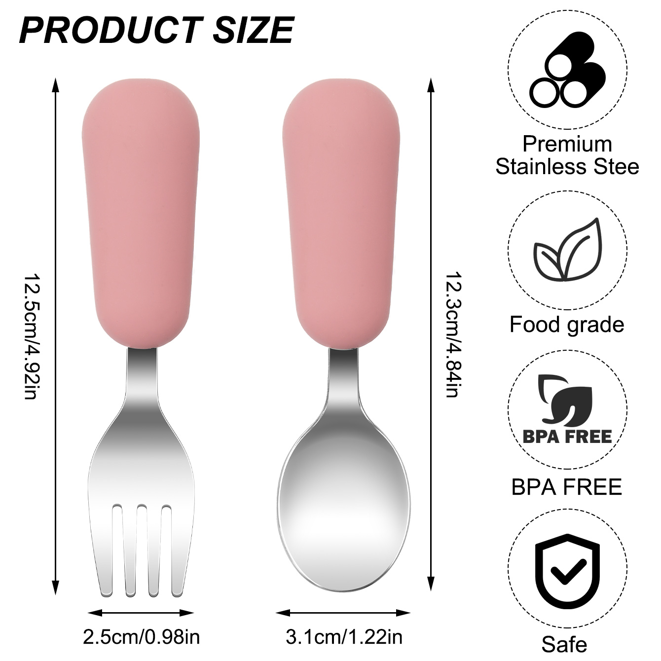Color Kids 2PCS Stainless Stee - Baby Food Feeder review and price