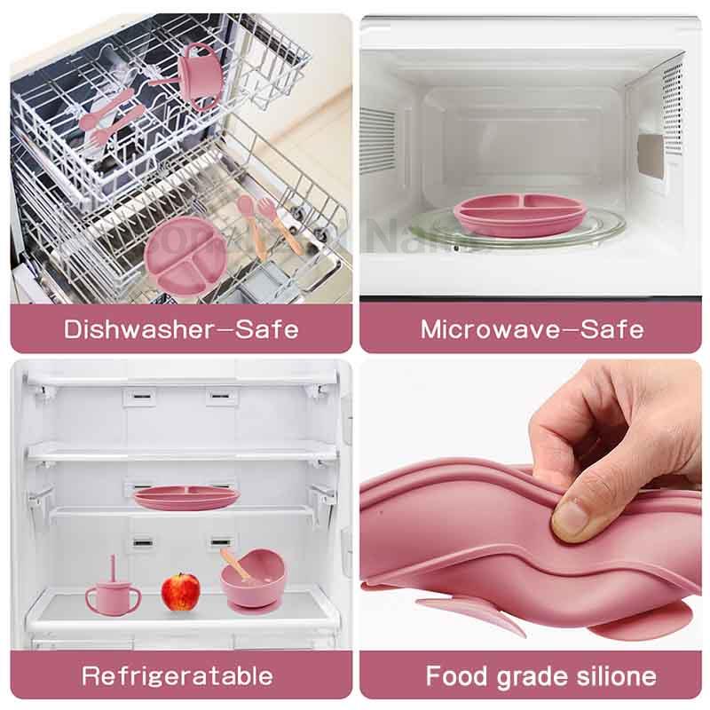6Pcs Baby Feeding Set Free Per - Baby Food Bowl review and price