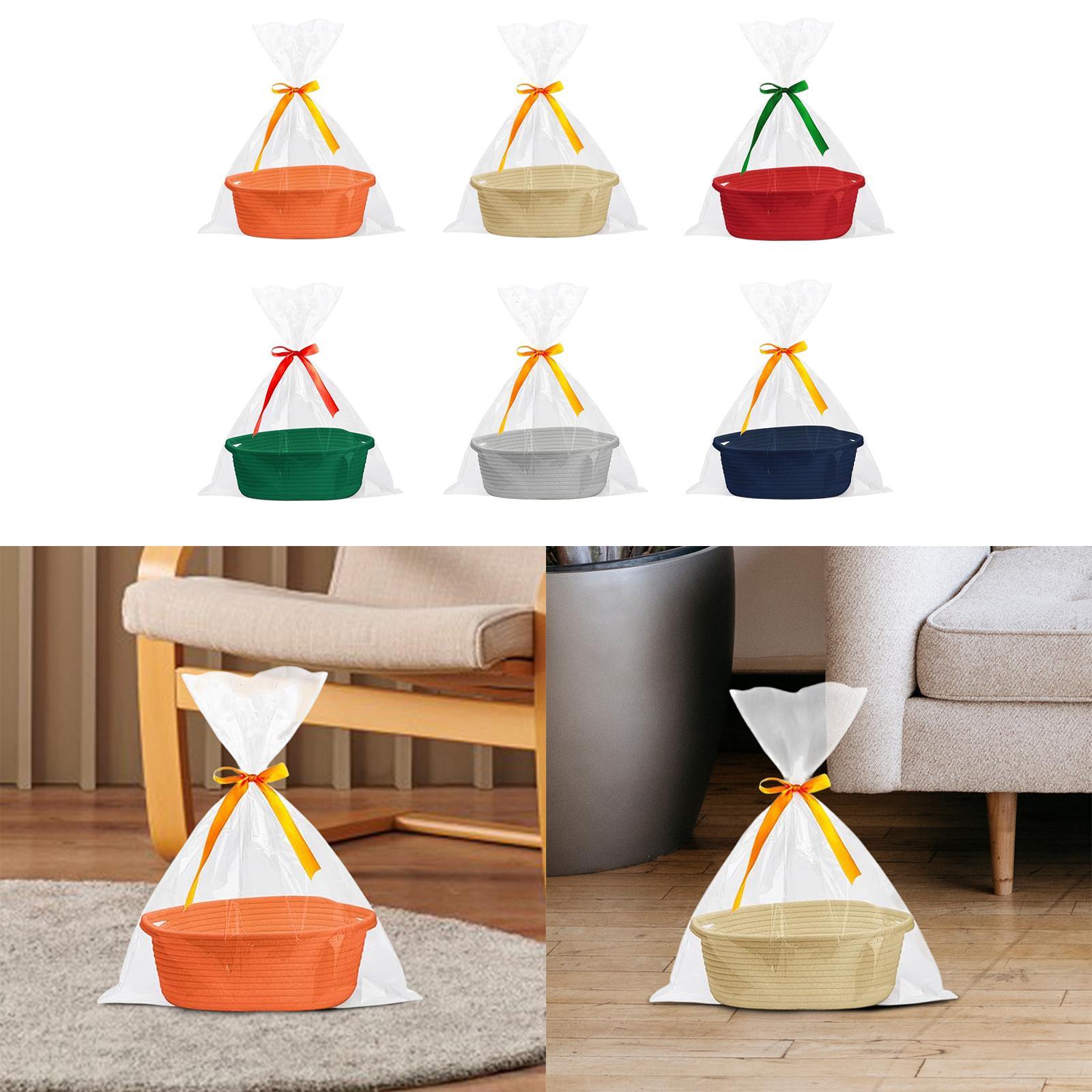Cotton Rope Basket Multiuse Po - Baby Food Dogs review and price