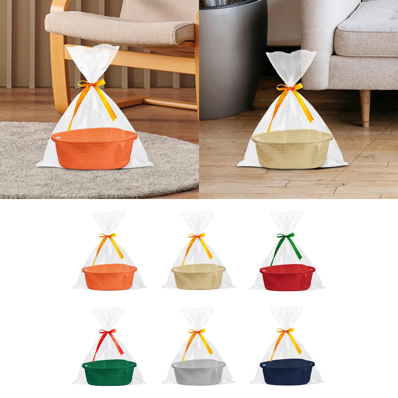 Cotton Rope Basket Multiuse Po - Baby Food Dogs review and price