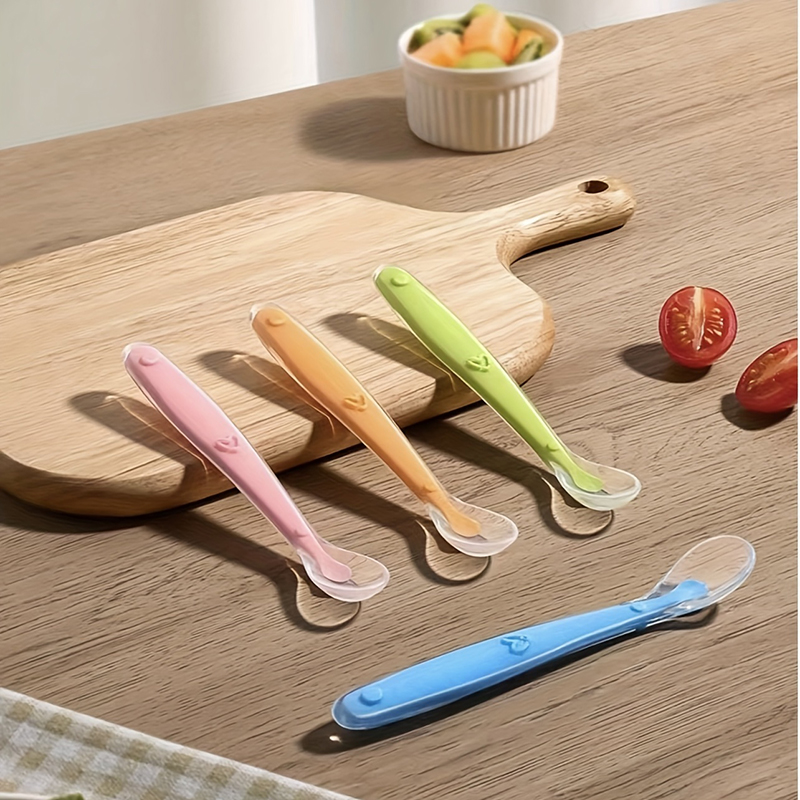 1/2pcs Soft Tip Baby Silicone  - Baby Food Lunch review and price