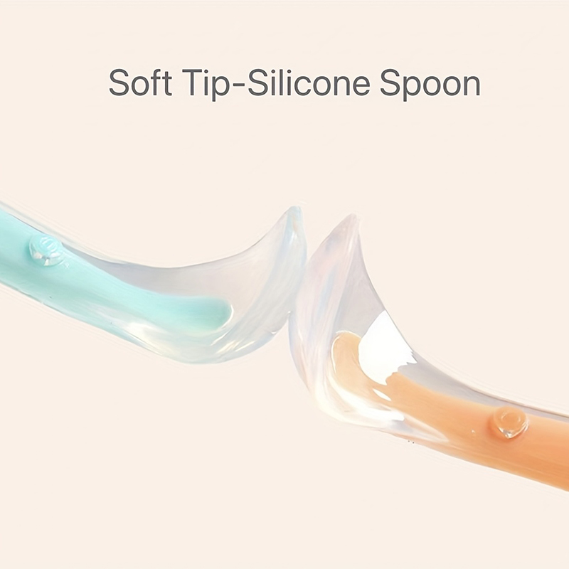 1/2pcs Soft Tip Baby Silicone  - Baby Food Lunch review and price