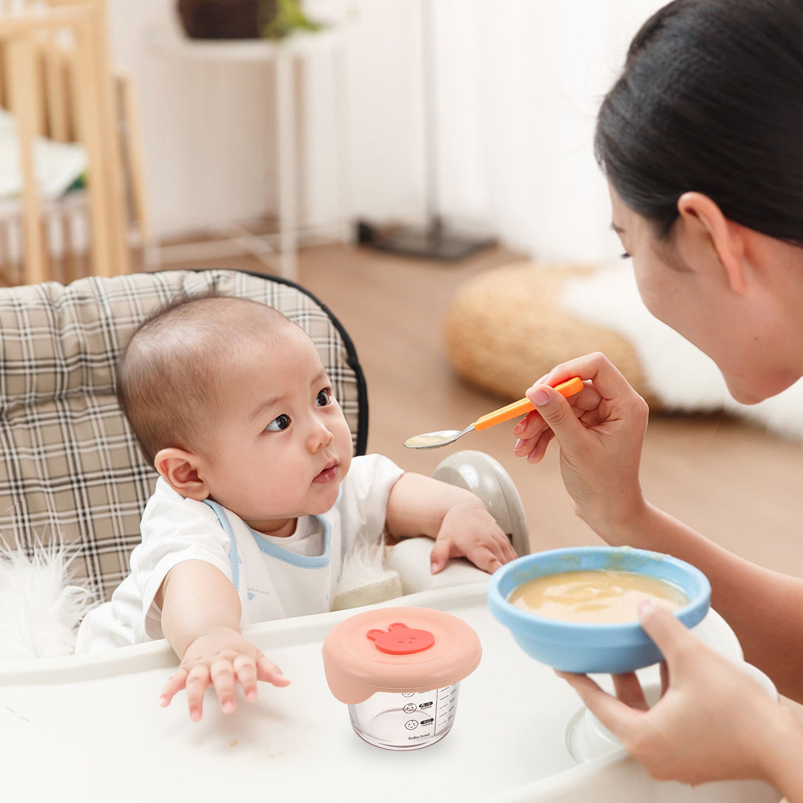 2Pcs Baby Food Storage Contain - Baby Food Lunch review and price