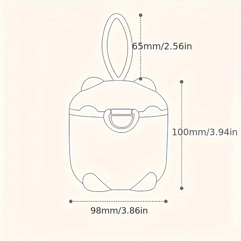 1pc Portable Four-Layer Milk P - Baby Food Stuff review and price