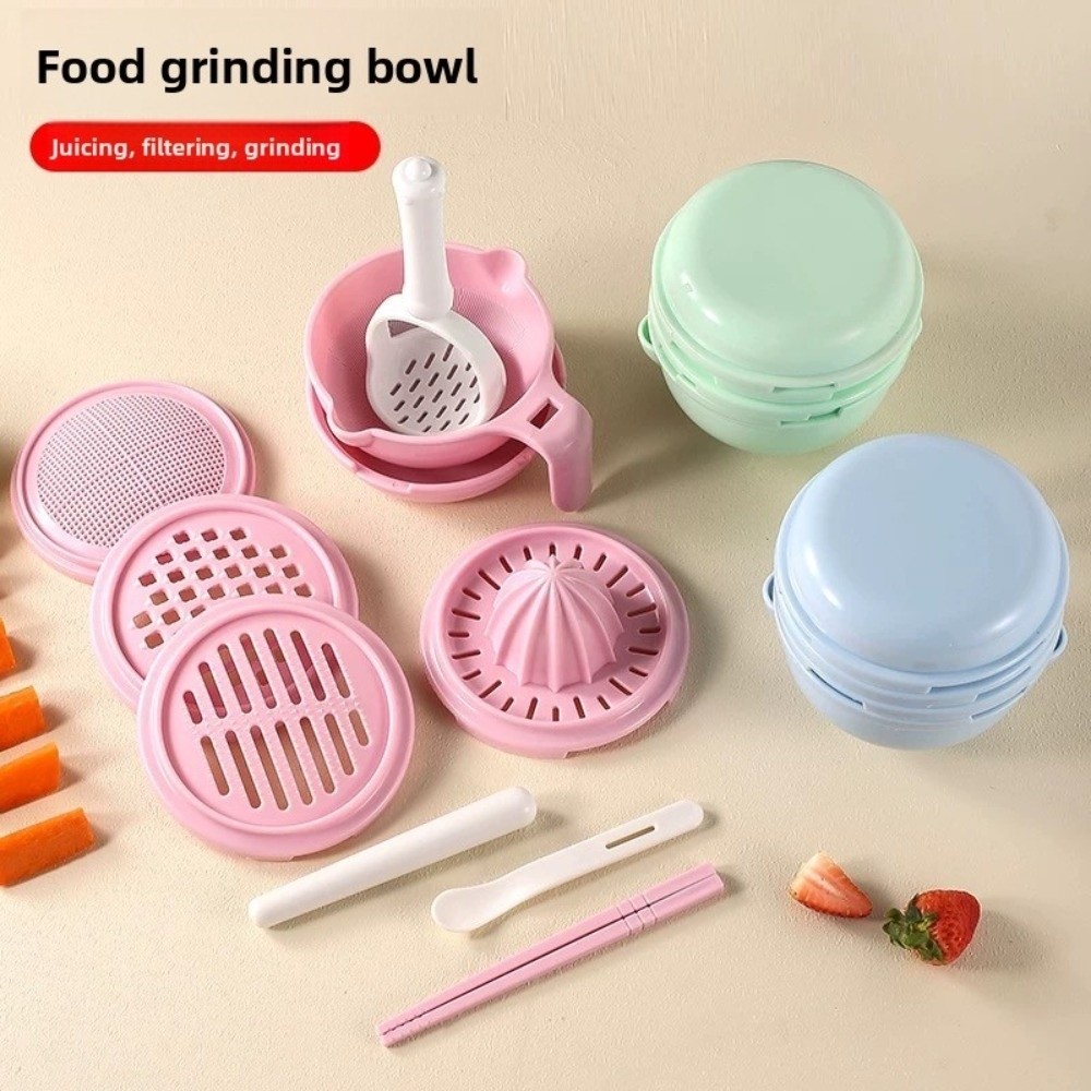 Solid color Baby Food Grinding - Baby Food Bowl review and price