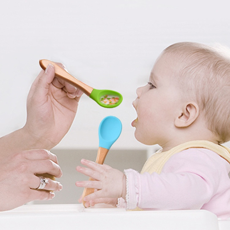 2Pcs/Set Baby Silicone Spoon F - Baby Food Lunch review and price