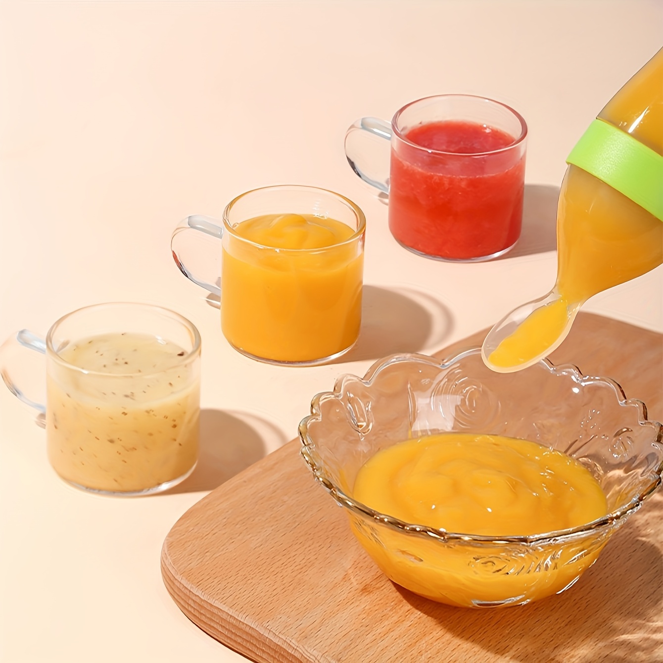 9pcs Feeding Cutlery:1 Silicon - Baby Rice Food review and price