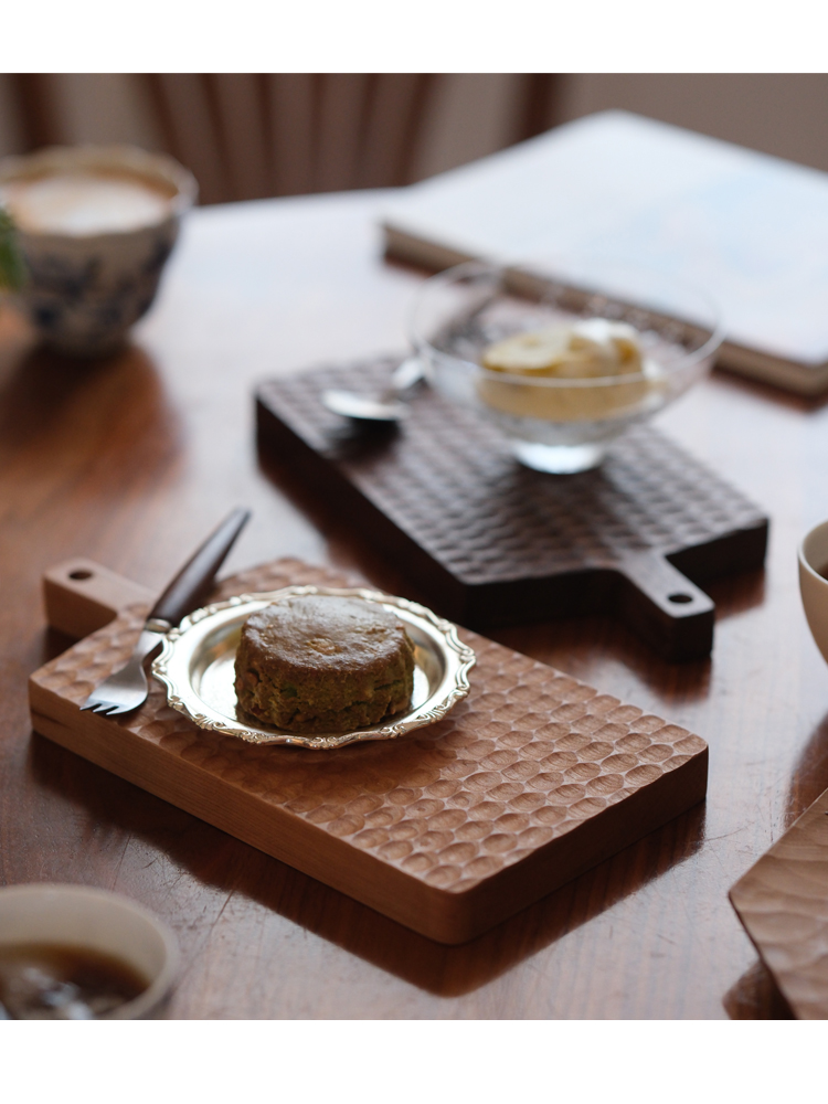 Carved Cherry Wood Small Chopp - Baby Food Japanese review and price