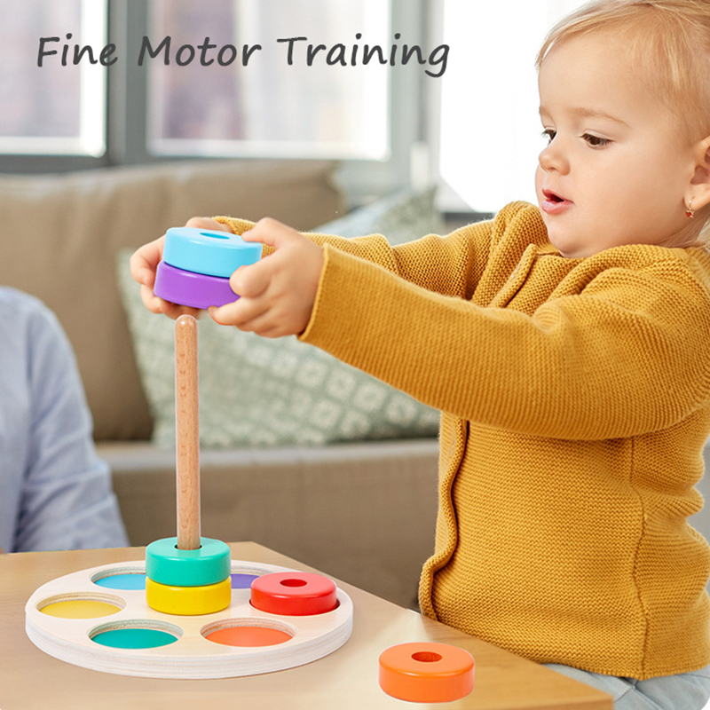 Baby Wooden Rainbow Stacking T - Baby Food Nestum review and price