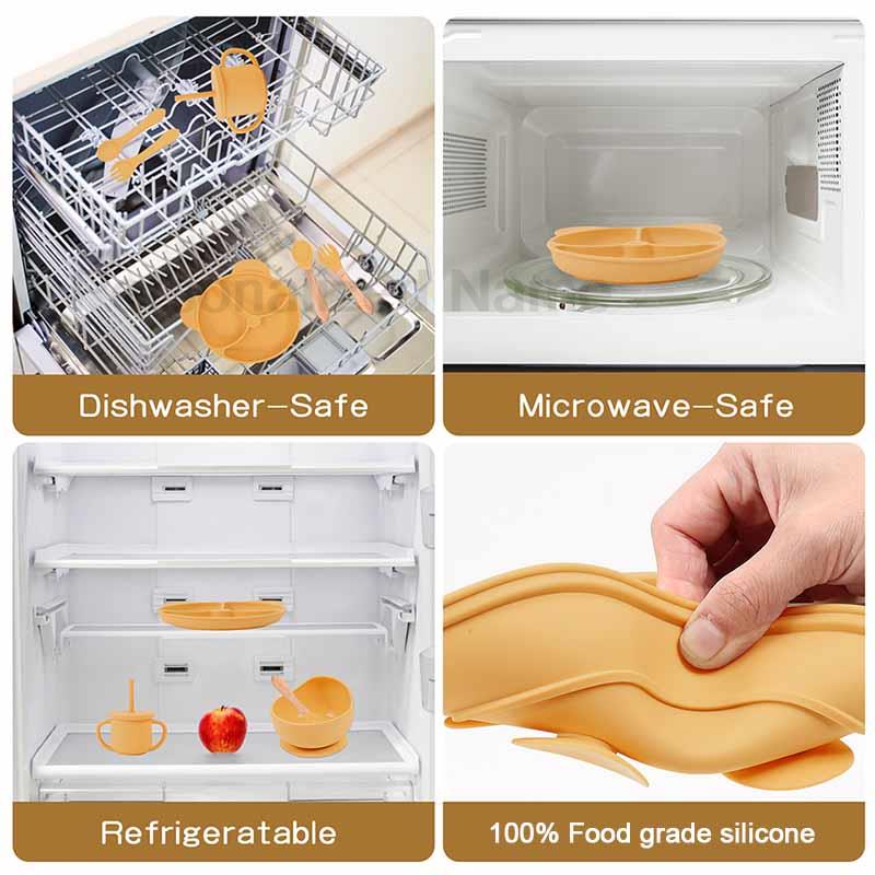 Feeding Set Silicone For Baby  - Baby Food Bowl review and price